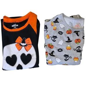 Halloween Themed Shirt And Pj Set